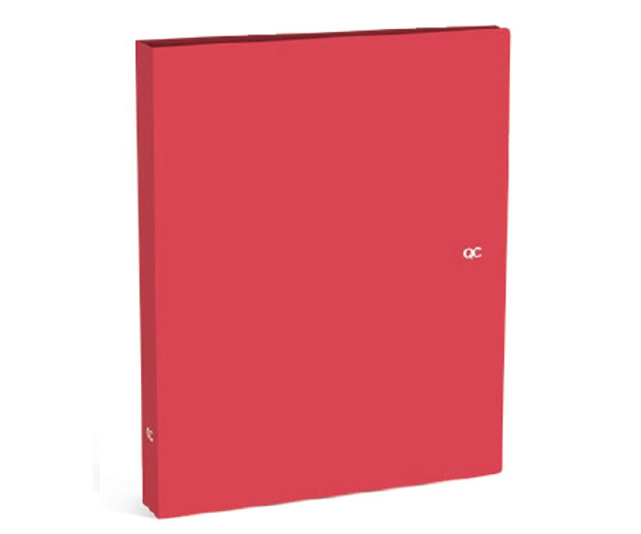 QC COLOUR Ringmap A4 PP 2R - Raspberry red