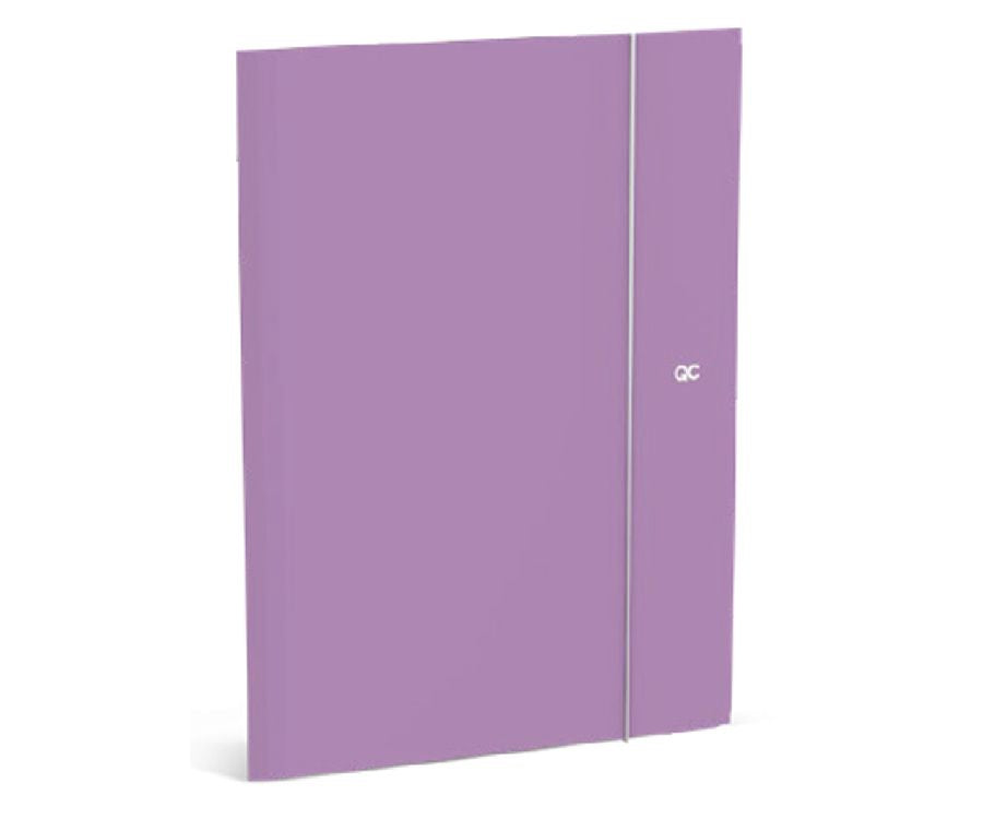 QC COLOUR Elastomap folio A4 - Lavender herb
