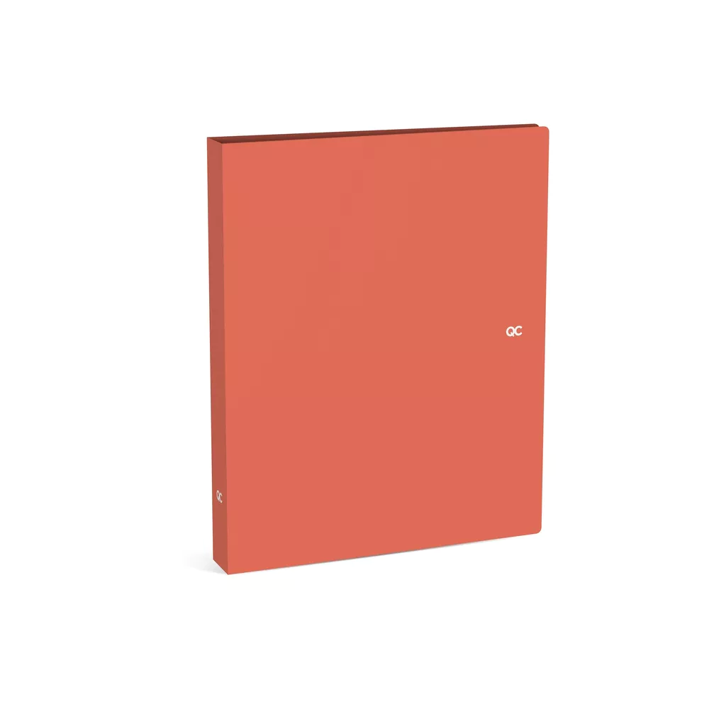 QC COLOUR Ringmap A4 PP 2R - Mandarin orange