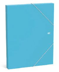 QC COLOUR Documenten box - Neon blue