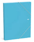 QC COLOUR Documenten box - Neon blue