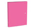 QC PASTEL NEON Ringband A4 PP 2R - Neon pink
