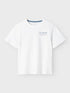 NAME IT B T-shirt FOND - bright white - 134/140