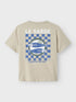 NAME IT B T-shirt FOND - peyote- 122/128