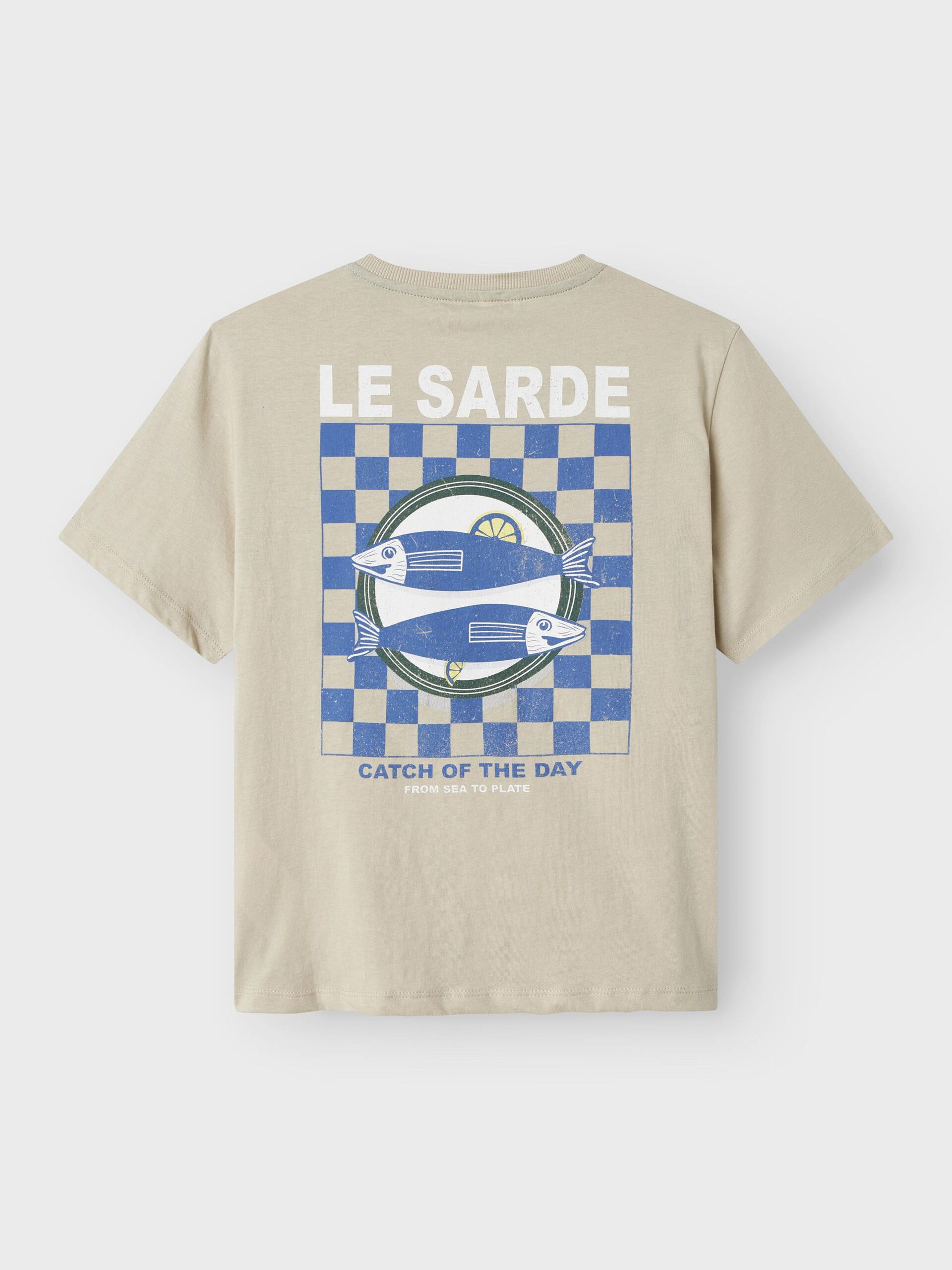 NAME IT B T-shirt FOND - peyote- 158/164