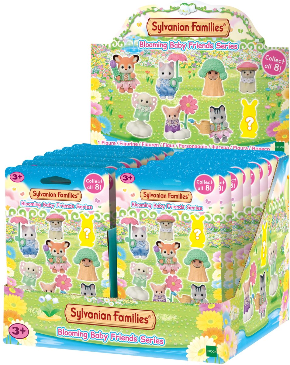 SYLVANIAN - Verrassingszakje bloemen baby vrienden     ( prijs per stuk )