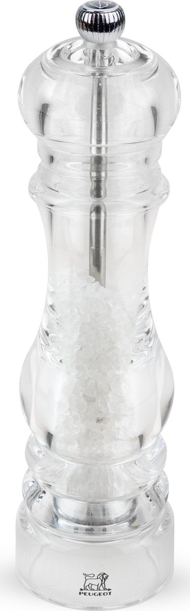 PEUGEOT NANCY manuele zoutmolen uit acryl 22cm