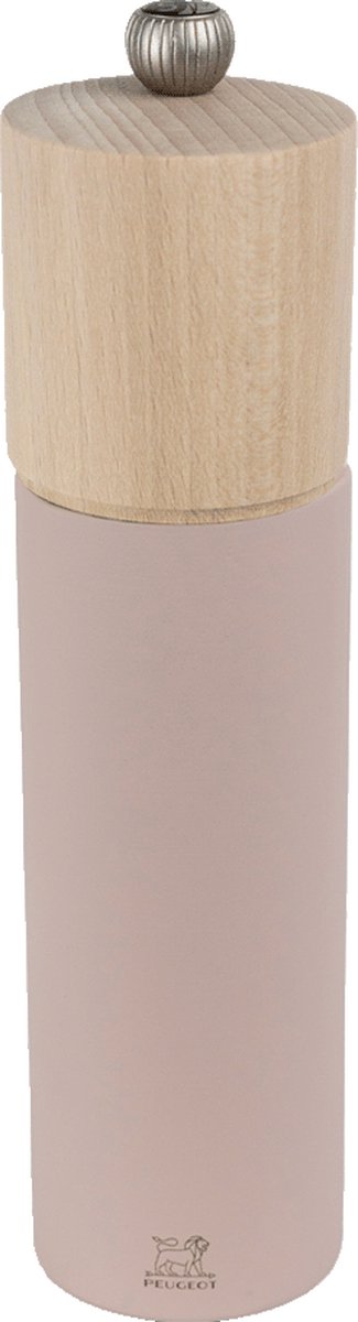 PEUGEOT BOREAL manuele zoutmolen in hout 21cm - Bloembladroos