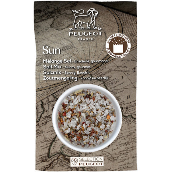 PEUGEOT SUN zoutmengeling 135g - 3 vershoudzakjes/45g