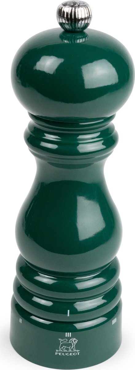 PEUGEOT PARIS zoutmolen 18cm - lak bosgroen