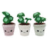 TAKE ME HOME plant klavertje-4 - 19cm - 3ass                (prijs per stuk)