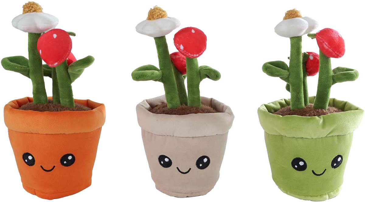 TAKE ME HOME plant aardbeienplant L - 23cm - 3ass             (prijs per stuk)