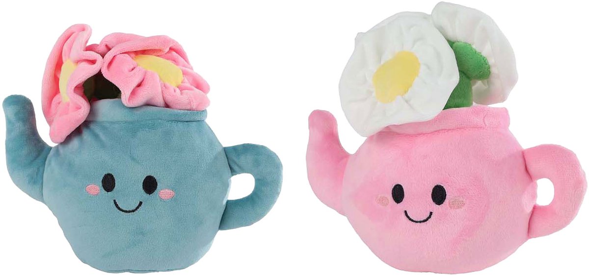 TAKE ME HOME plant theepot - 18cm - 2ass (prijs per stuk)