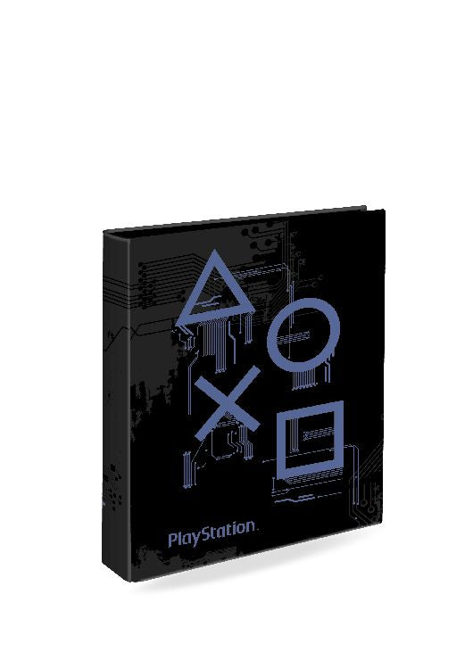 Playstation Vintage ringmap A4 2R - donker blauw