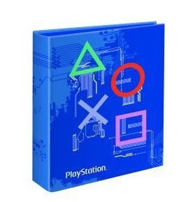 Playstation Vintage ringmap A4 2R - licht blauw