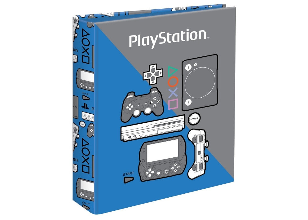 Playstation Legacy ringmap A4 2R - blauw /grijs