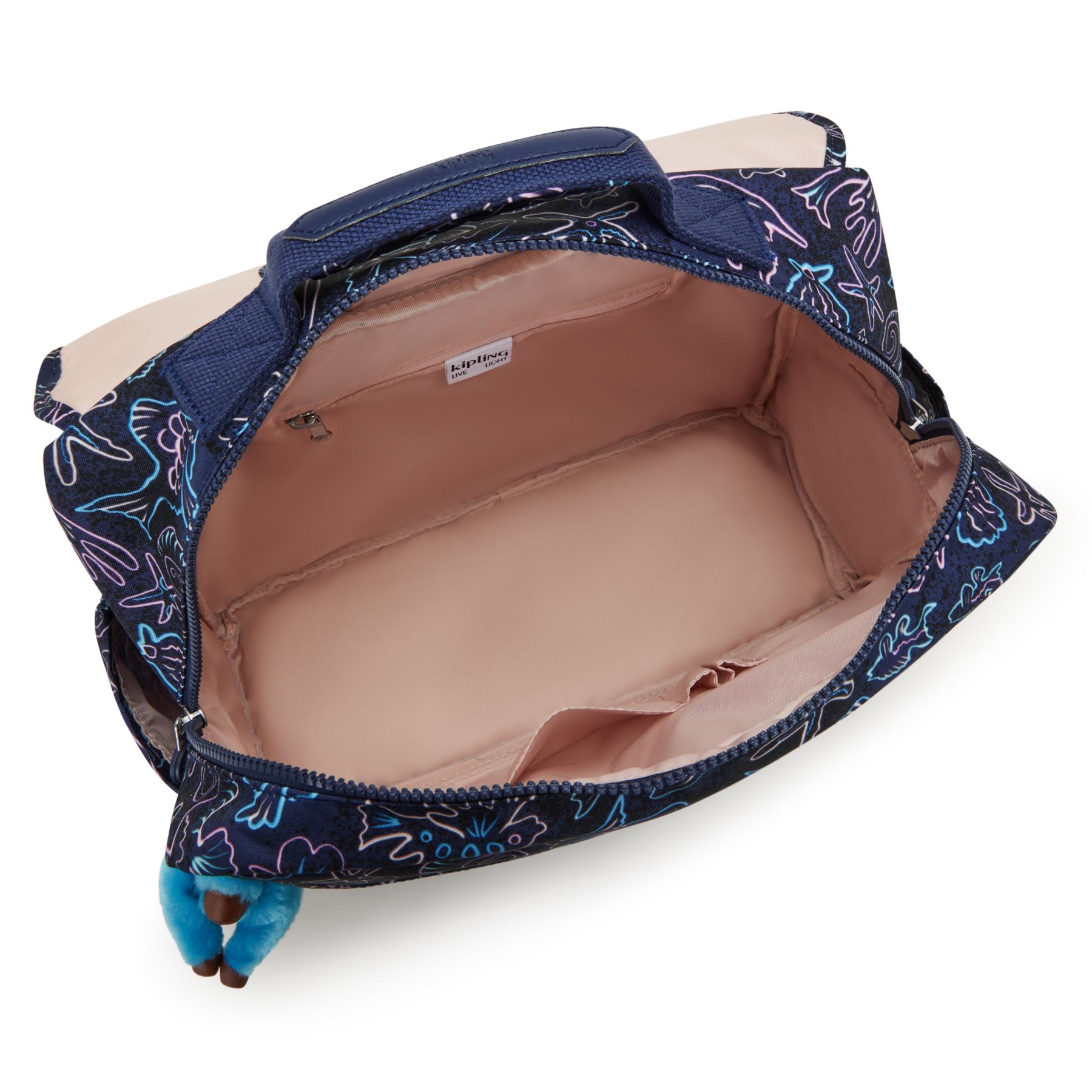 KIPLING Codie M schooltas - disco fish