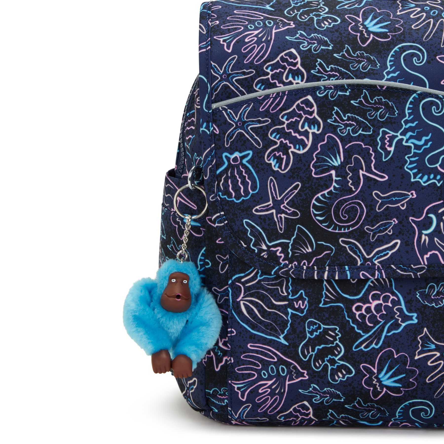 KIPLING Codie M schooltas - disco fish