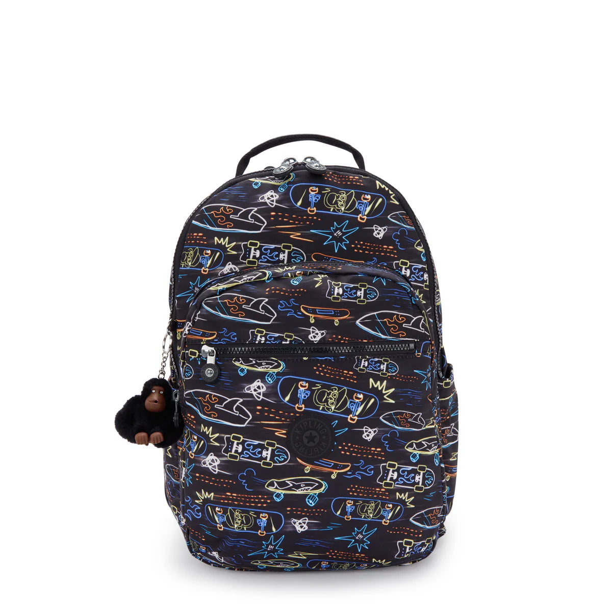 KIPLING Seoul Lap rugzak - neon skate