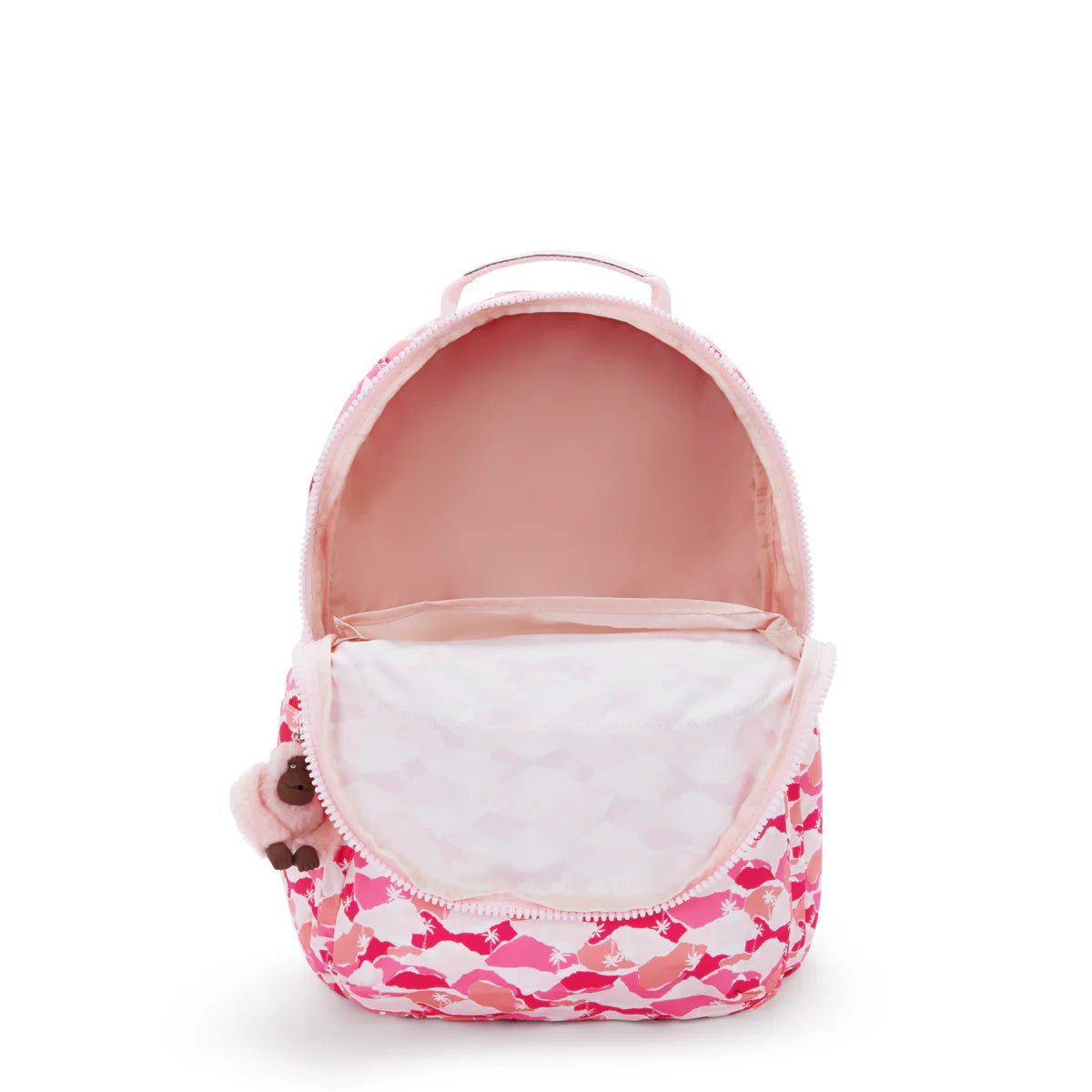KIPLING Seoul Lap rugzak - pink palm