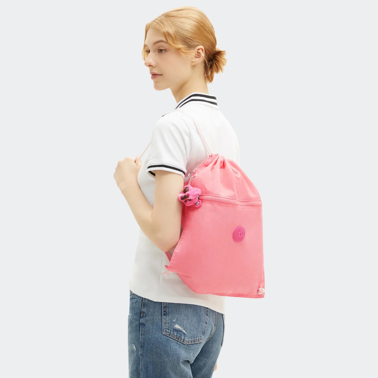 KIPLING Supertaboo gym-/ zwemzak - coral sea