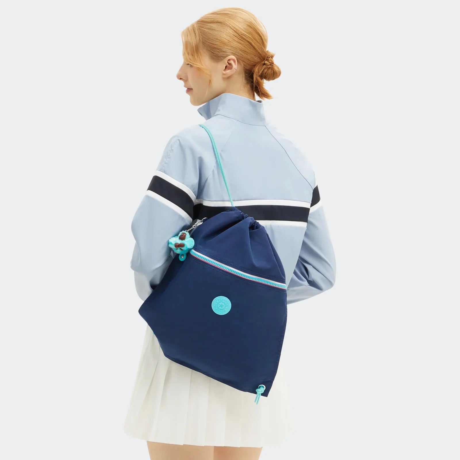 KIPLING Supertaboo gym-/ zwemzak - resort navy