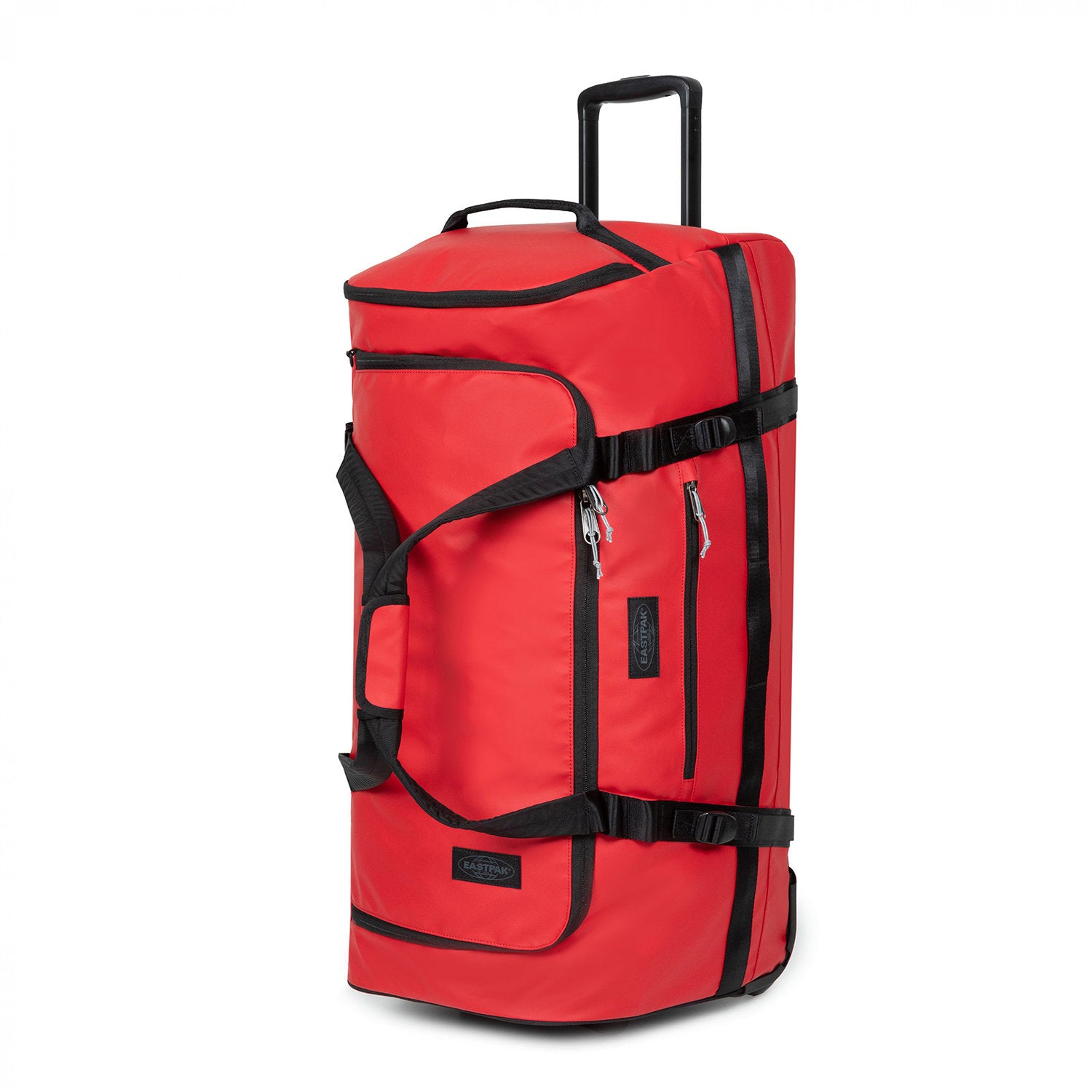 EASTPAK Duffel pack reistas op wieltjes M - Tarp red