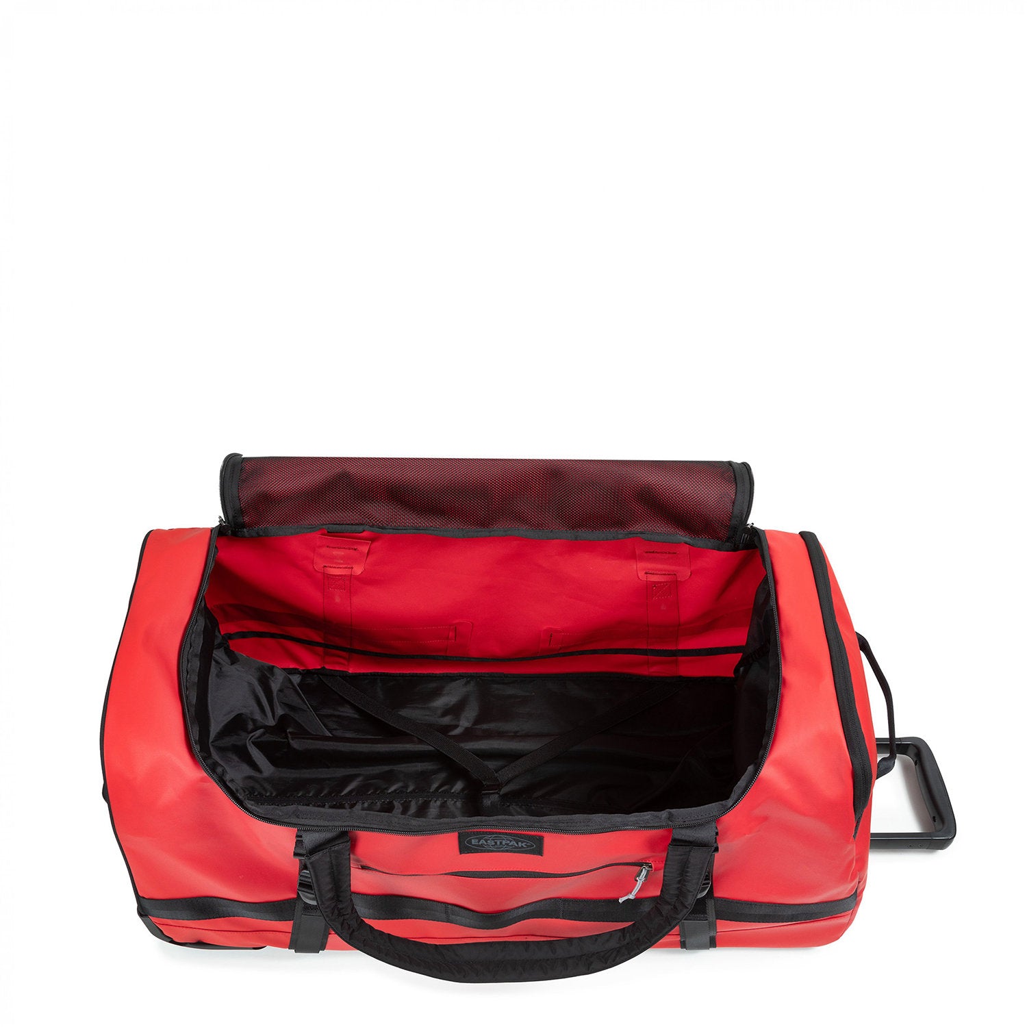 EASTPAK Duffel pack reistas op wieltjes M - Tarp red