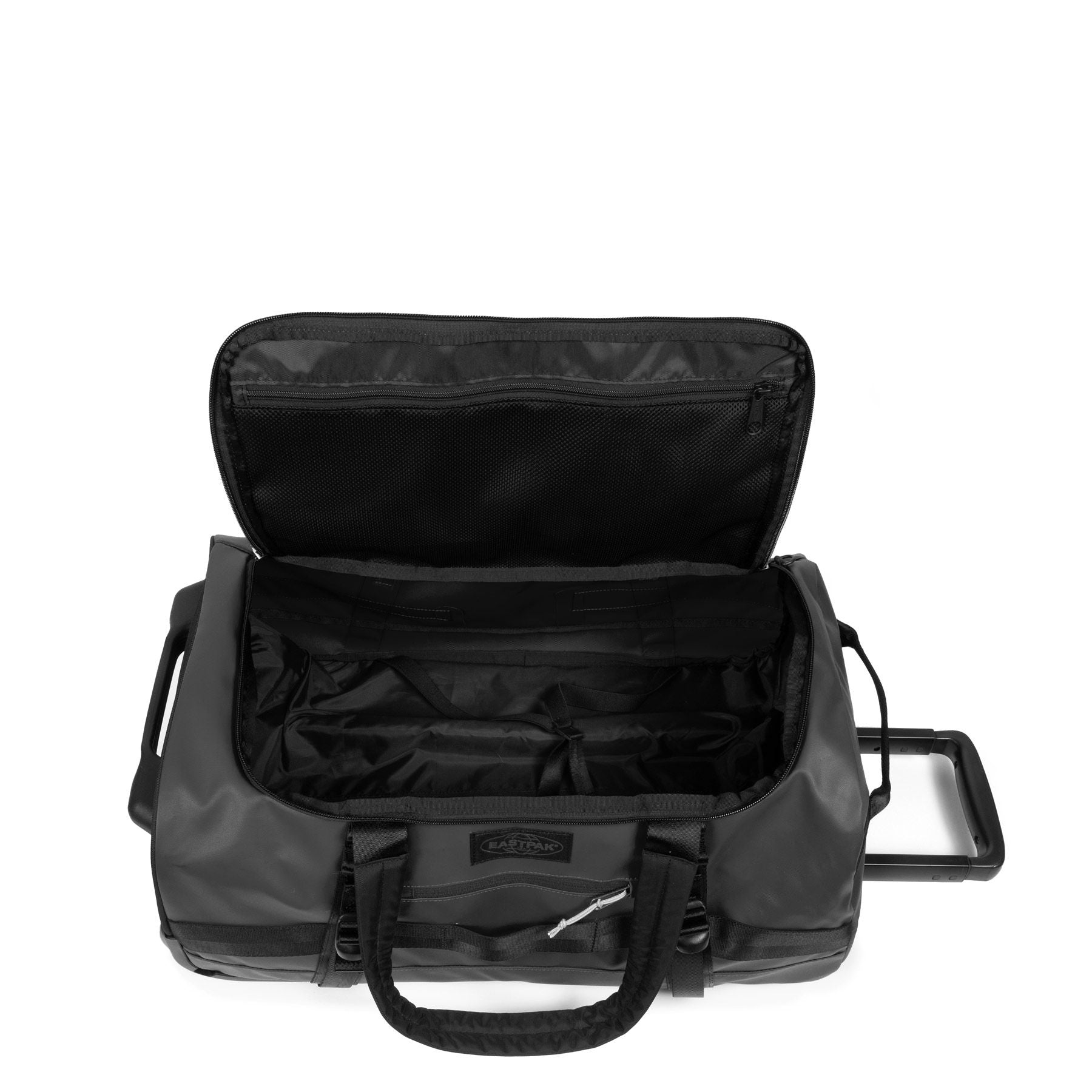 EASTPAK Duffel pack reistas op wieltjes S - Tarp black