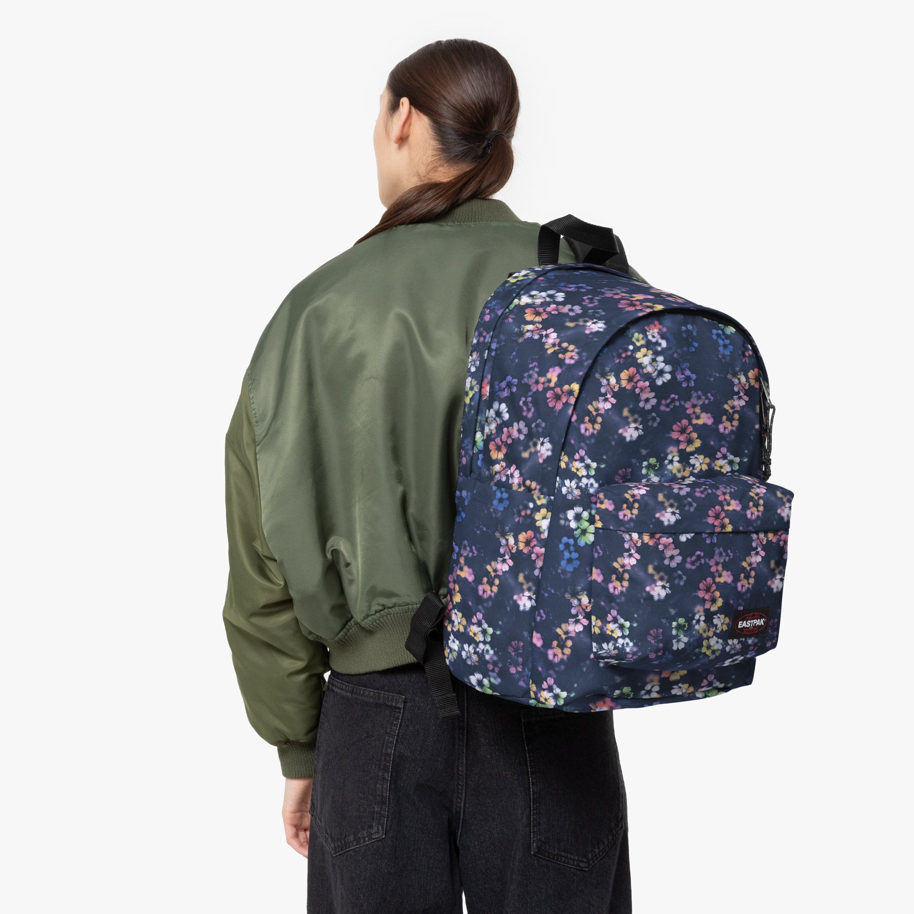 EASTPAK Day office rugzak - Flora fade navy