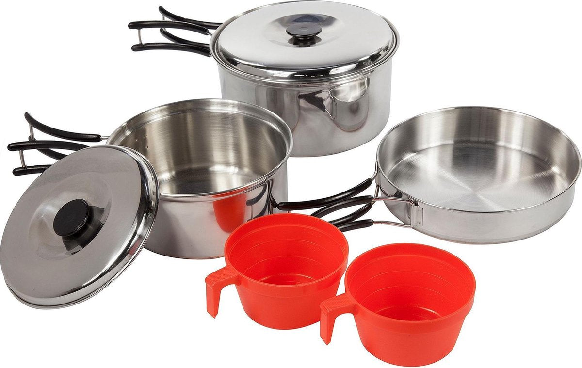 REGATTA Compact cook set - zilver