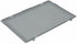 PLASTIBAC scharnierend deksel 600x400x16 mm