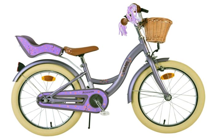 VOLARE Blossom fiets 14inch - paars