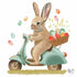 PPD Servetten - 33x33cm - Bunny Dash