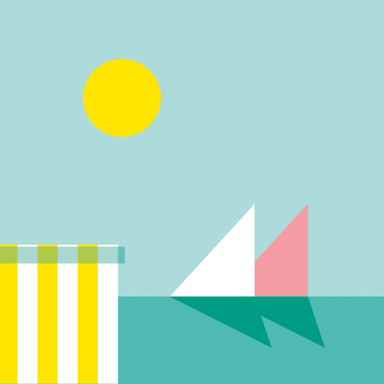 PPD Servetten - 33x33cm - Cannes plage