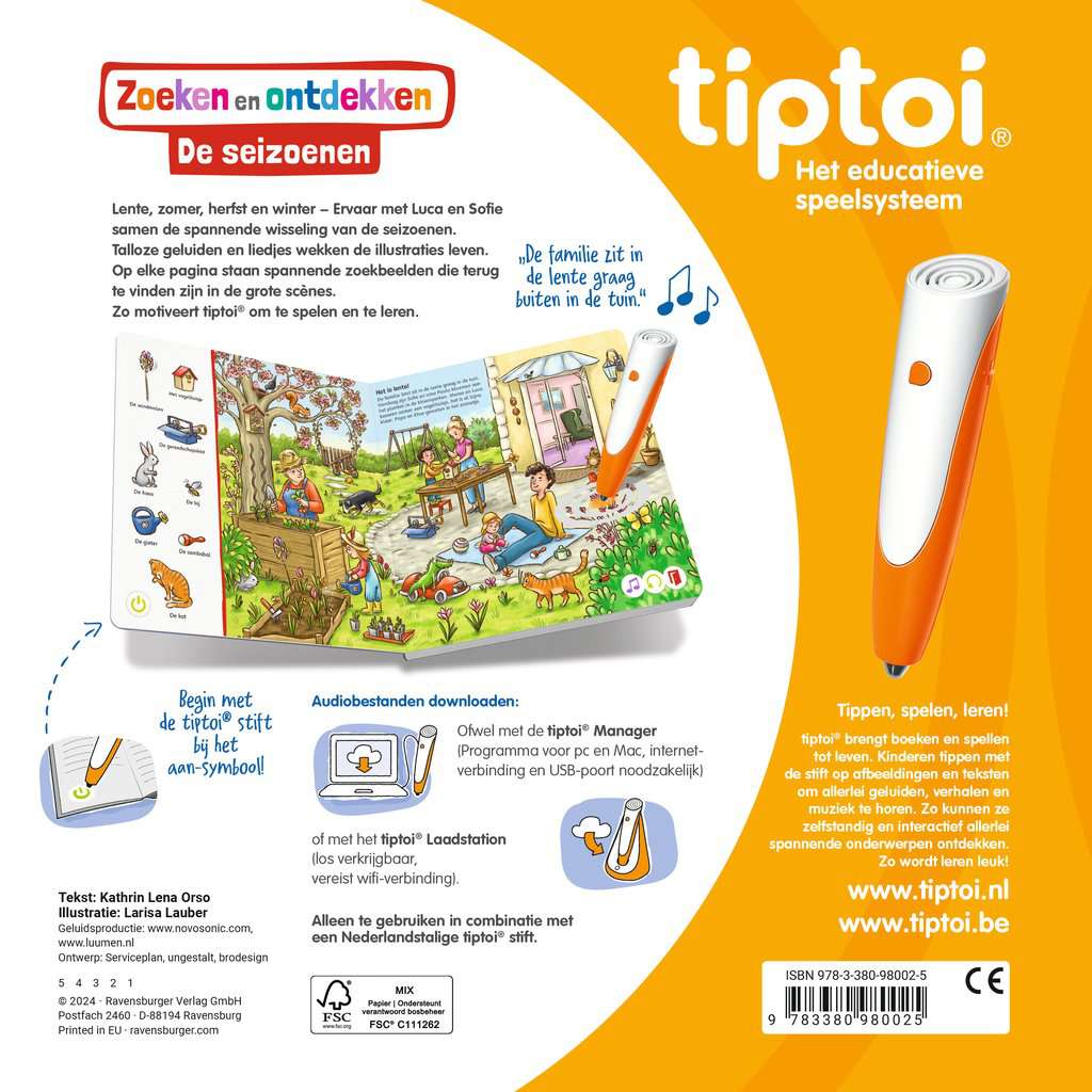 TIPTOI - De seizoenen