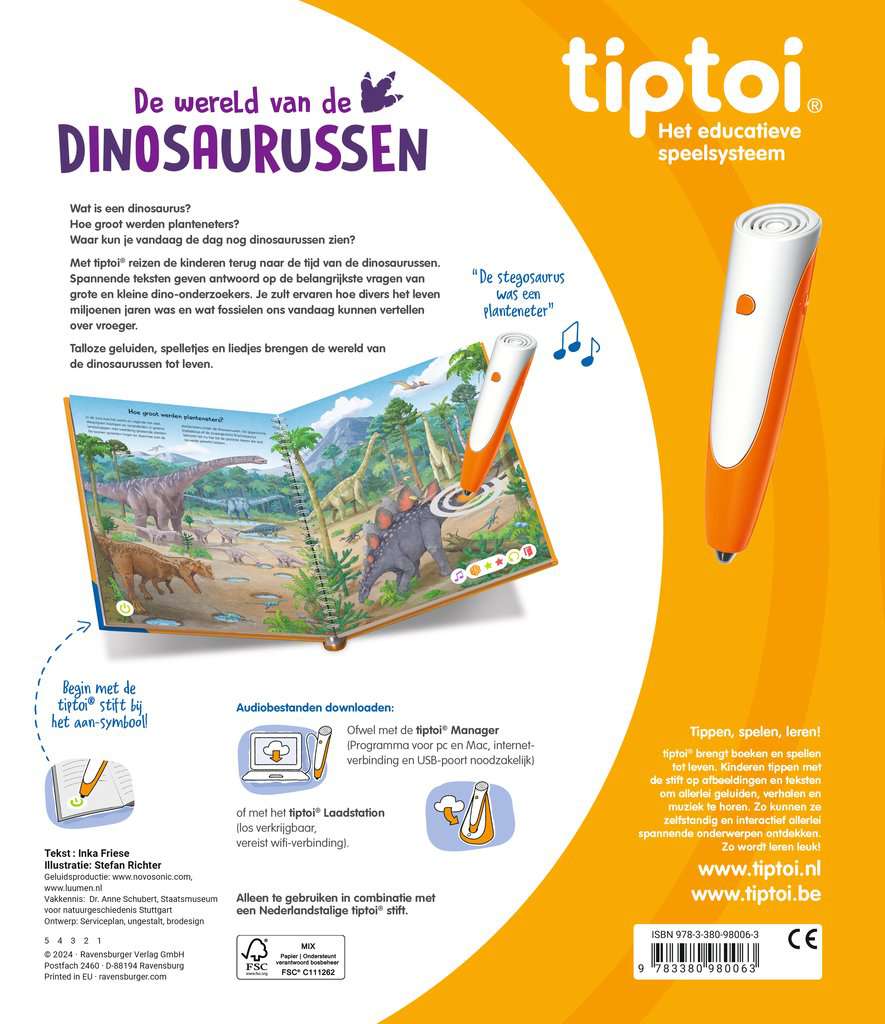 TIPTOI - Wereld van de dinosaurussen