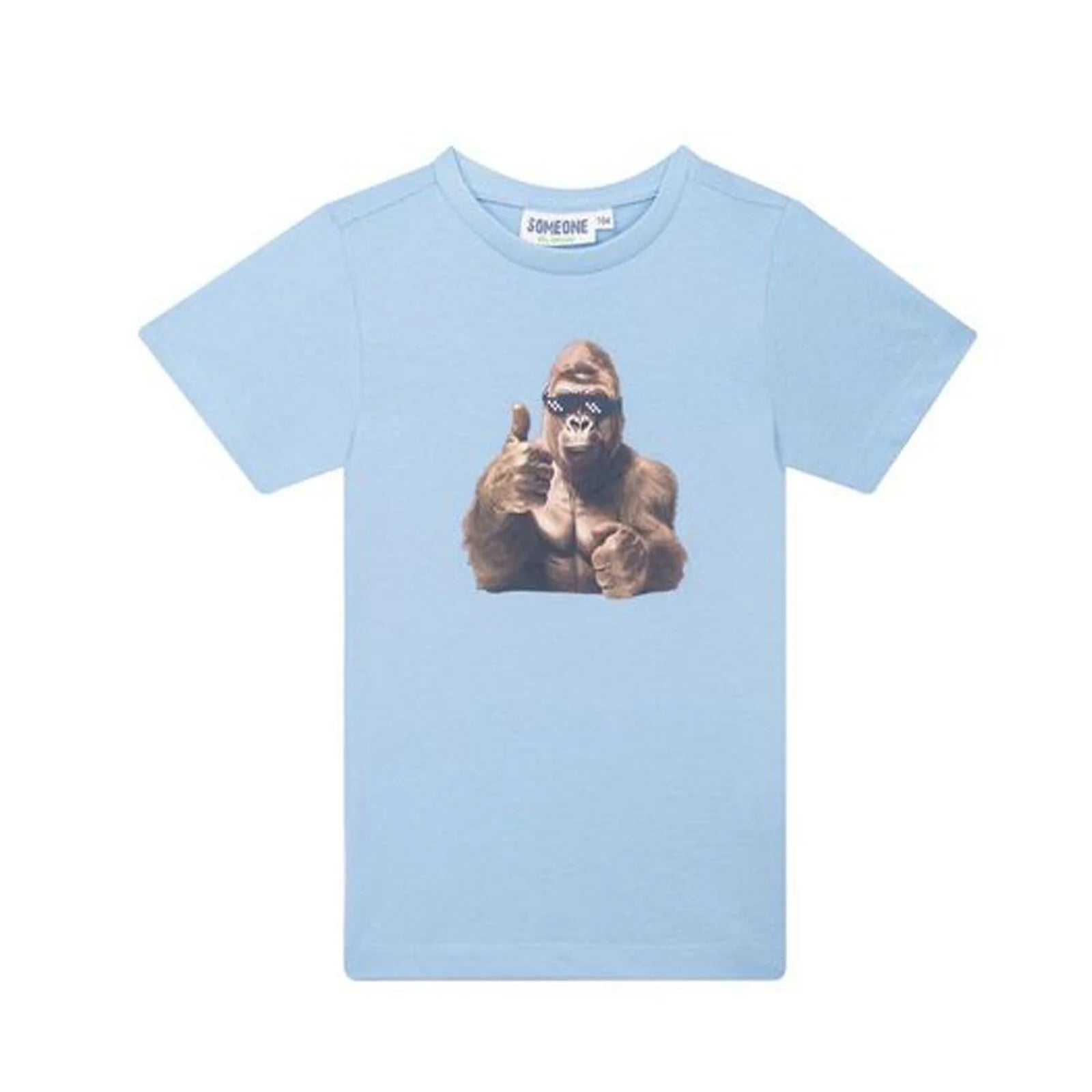 SOMEONE B T-shirt DRIES - l. blauw - 122