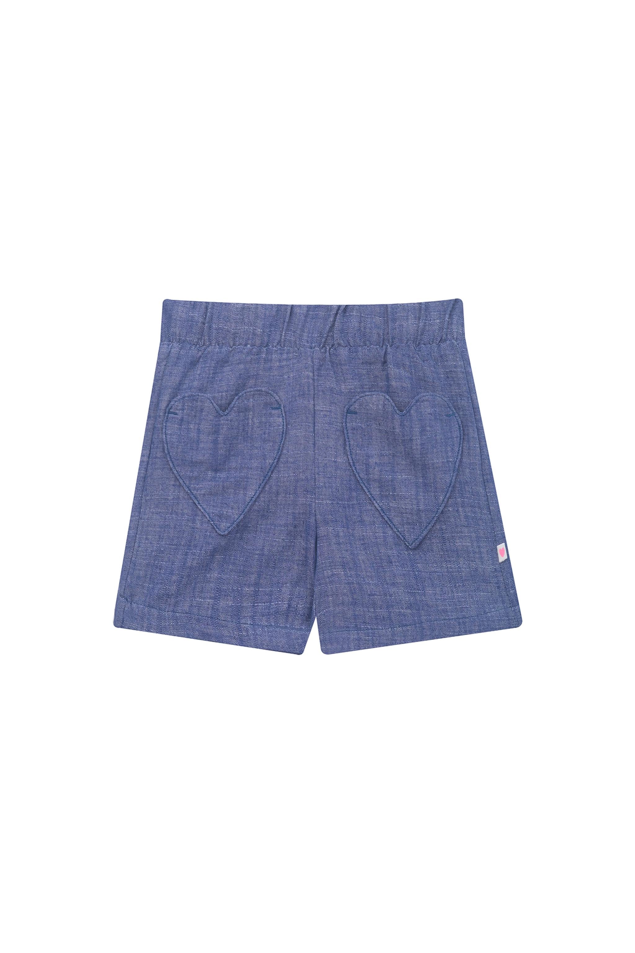 SOMEONE G Short HERMOSA - blauw - 116