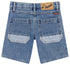 SOMEONE B Jeansshort MULLER - blauw- 110