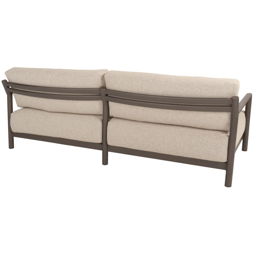 CAPRESI Lounge set 3-zits bank met2 fauteuils - terre
