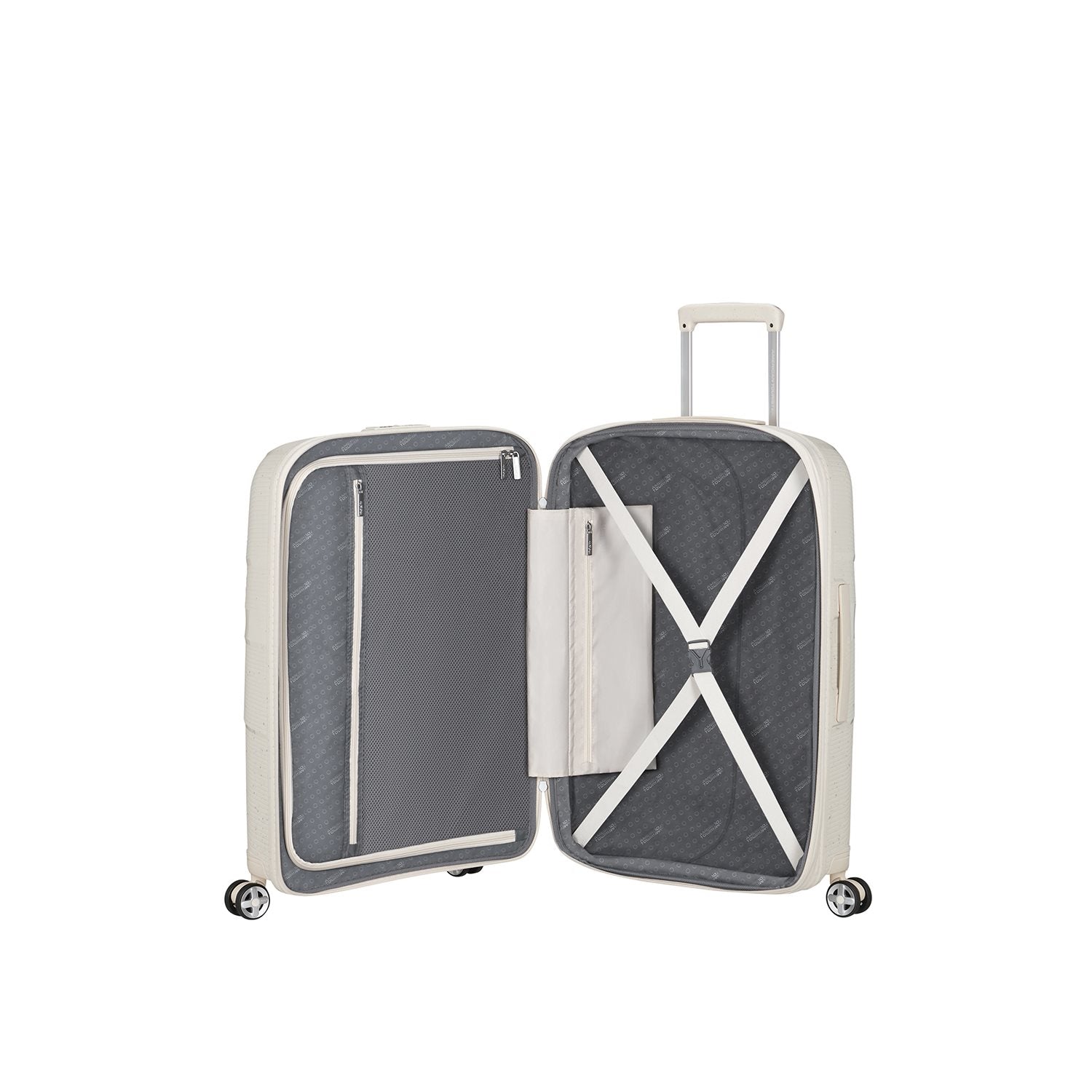 American Tourister STARVIBE spinner 67/24 exp tsa ltd cream speckles