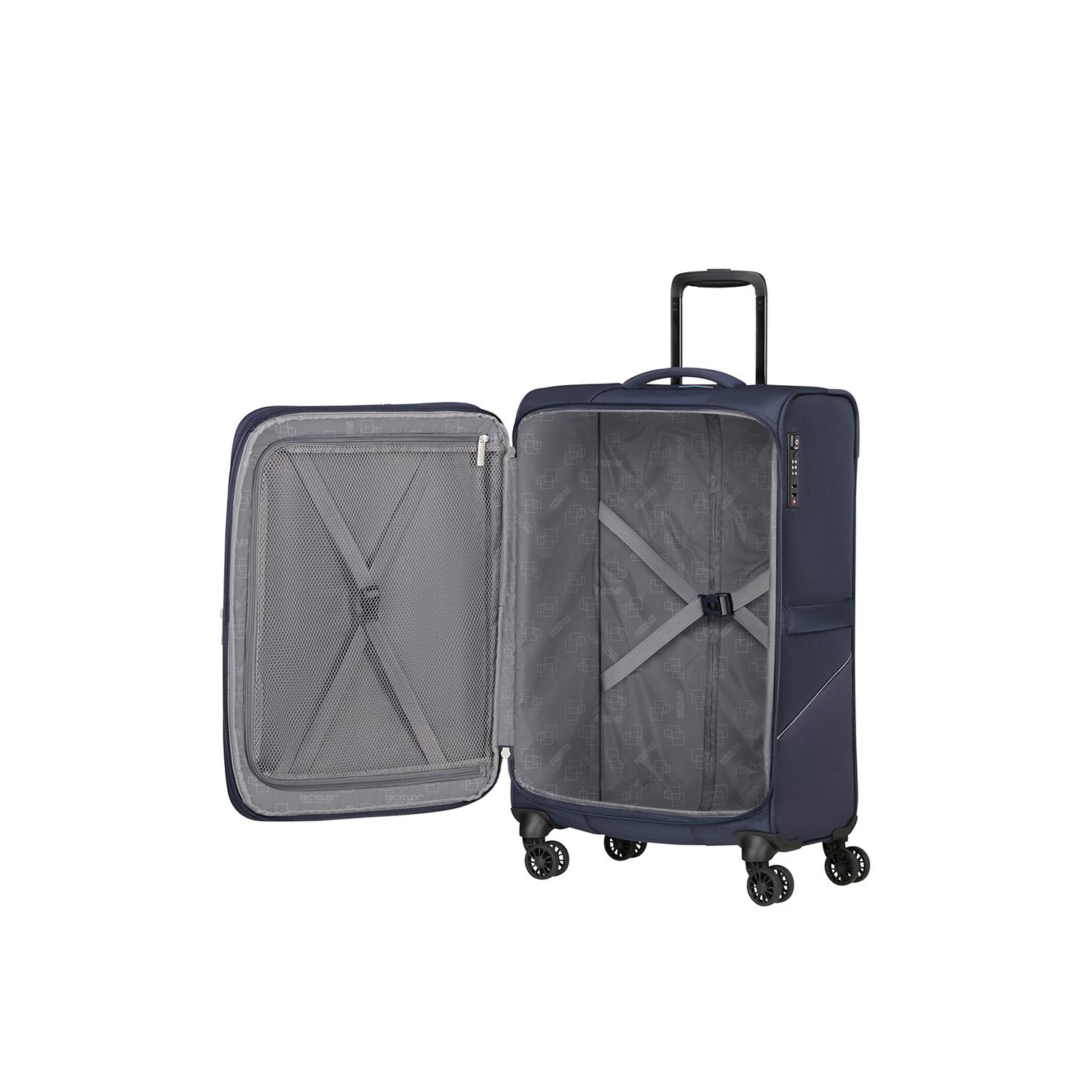 American Tourister SUMMERRIDE spinner m exp tsa navy