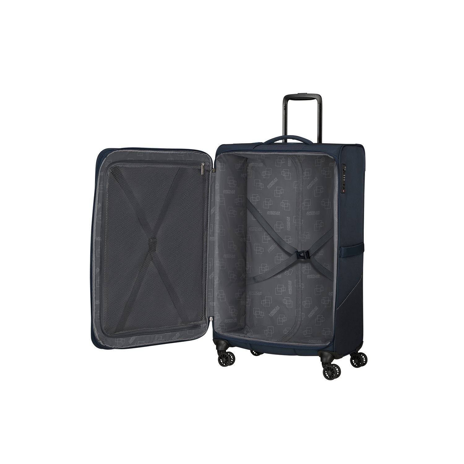 American Tourister SUMMERRIDE spinner l exp tsa navy