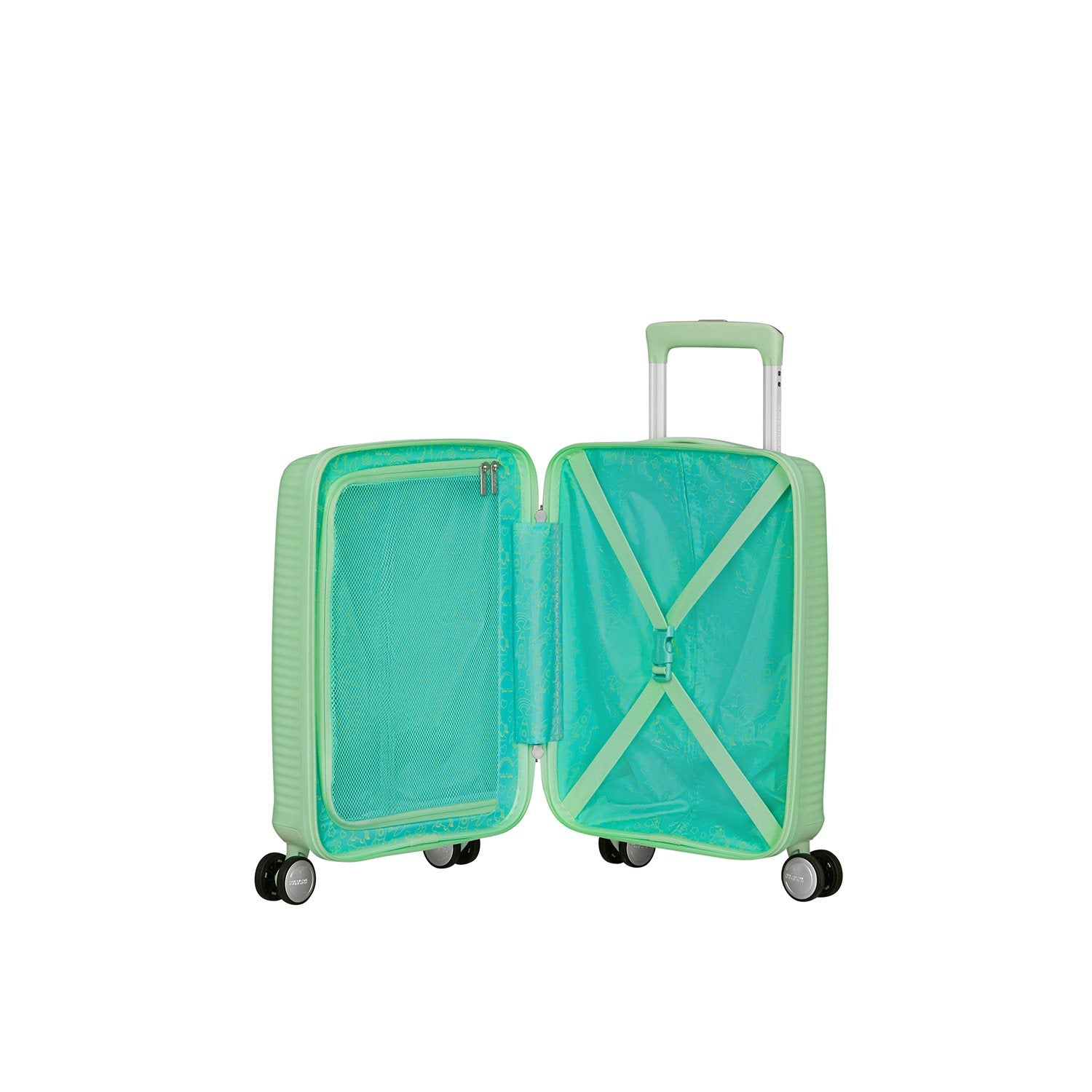 American Tourister SOUNDBOX MINI spinner 47/16 pastel green