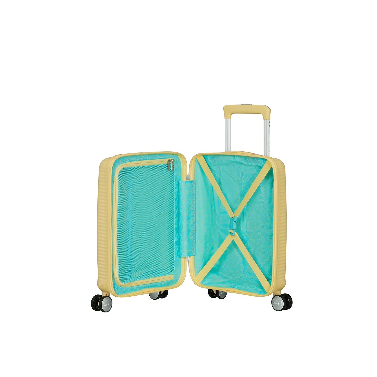 American Tourister SOUNDBOX MINI spinner 47/16 pastel yellow