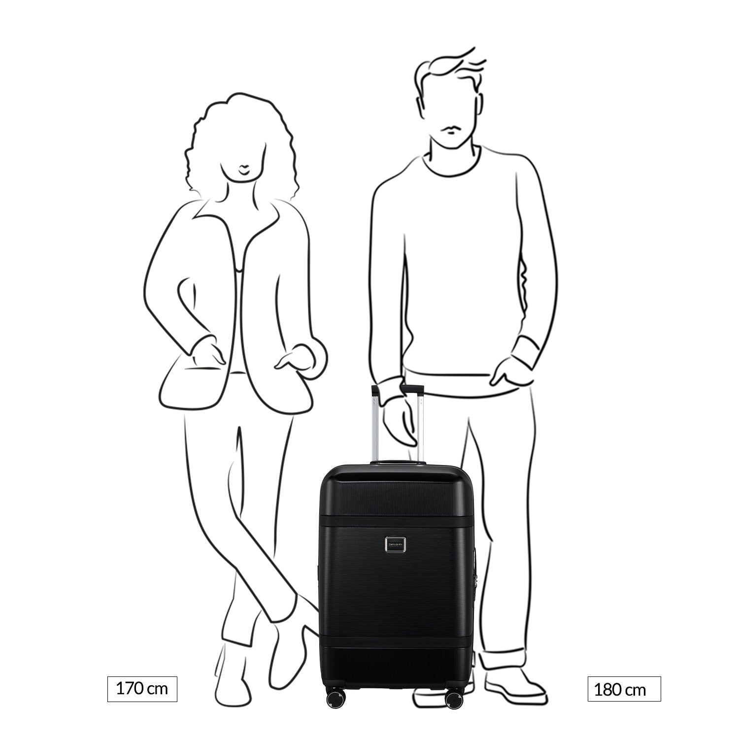 SAMSONITE Image spinner 69/25 exp ivoor
