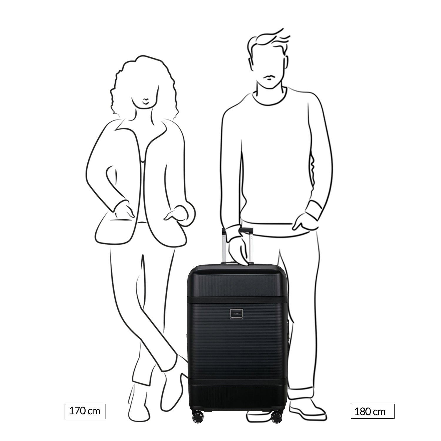 SAMSONITE Image spinner 75/28 exp ivoor