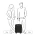SAMSONITE Upscape spinner 55/20 exp lime