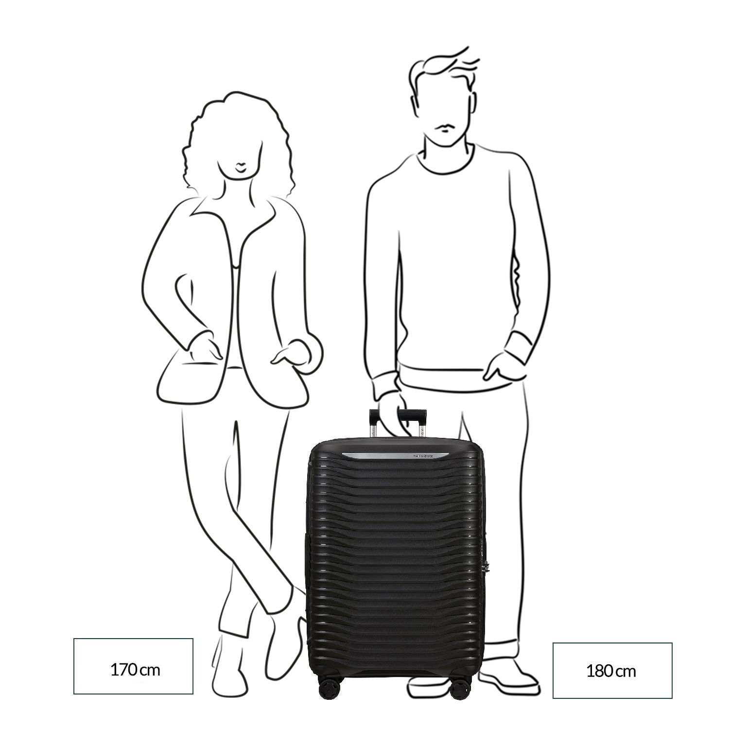 SAMSONITE Upscape spinner 75/28 exp lime